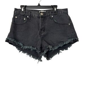 By the Way Jean Shorts‎ Black